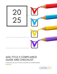 ADA TITLE II COMPLIANCE GUIDE AND CHECKLIST -1