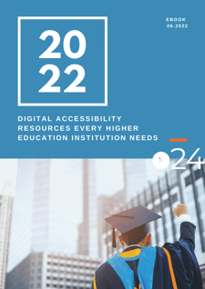 Accessibility Resources Higher EDU Need eBook Cover