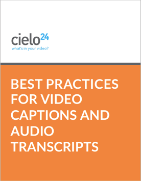 Best Practices Captions Transcripts Cover