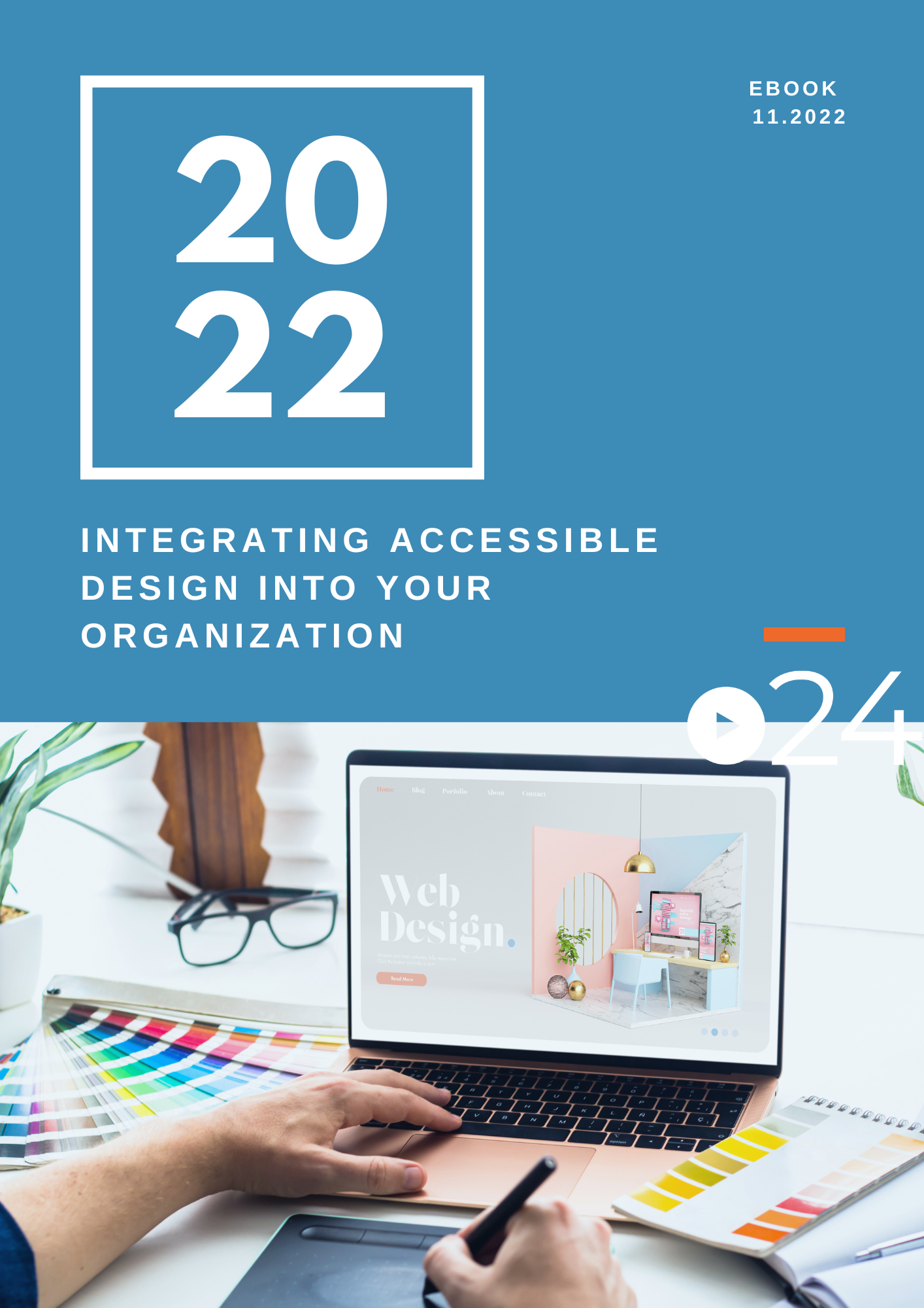 Integrating Accessible Design Into Your Organization eBook cover