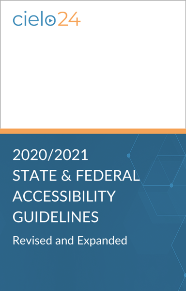 2020 2021 State Federal Accessibility Guidelines