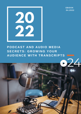 cielo24 eBook COVER - Podcast and Audio Media Secrets